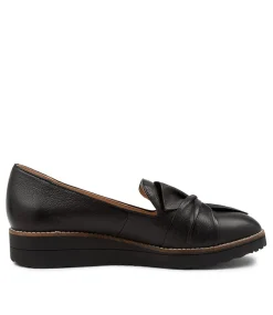 Oclem Lrg Black Leather