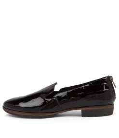 Odai Black Patent Leather Loafers