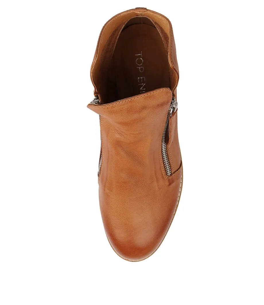 Ohmy Dk Tan Leather