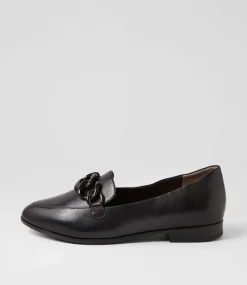 Olange Xw Black Leather Loafers