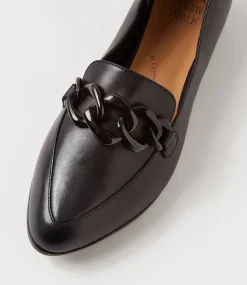 Olange Xw Black Leather Loafers