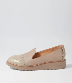 Orchidy Smoke Patent Leather Loafers
