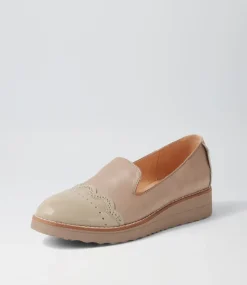 Orchidy Smoke Patent Leather Loafers