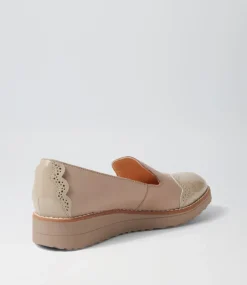 Orchidy Smoke Patent Leather Loafers