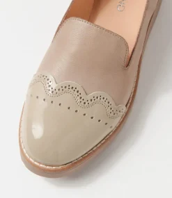 Orchidy Smoke Patent Leather Loafers