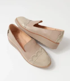 Orchidy Smoke Patent Leather Loafers
