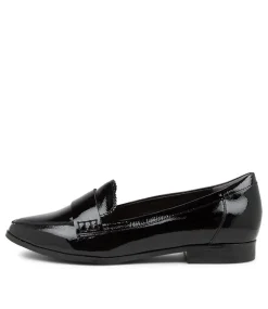 Oreta Xw Black Patent Leather Loafers