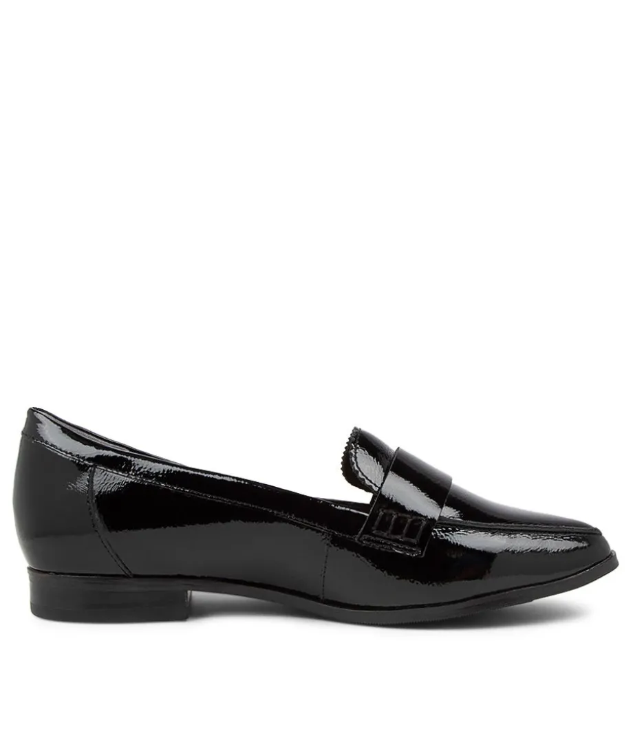 Oreta Xw Black Patent Leather Loafers