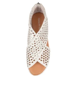Orma White Leather