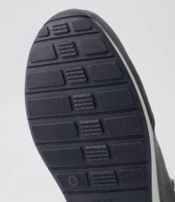 Osaka 87 Anthrazit Indigo Leather Suede Sneakers