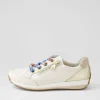 Osaka 87 Creme Shell Platinum Leather Sneakers