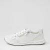 Osaka 1 Misty Grey Silver Leather Sneakers