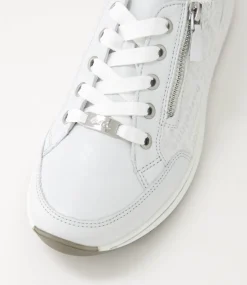 Osaka 1 Misty Grey Silver Leather Sneakers