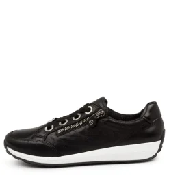 Osaka 87 Schwarz Leather