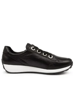 Osaka 87 Schwarz Leather