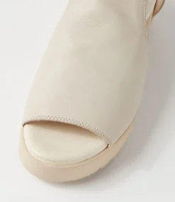 Ozie Almond Leather Sandals
