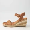 Pakko Tan Natural Multi Leather Espadrilles