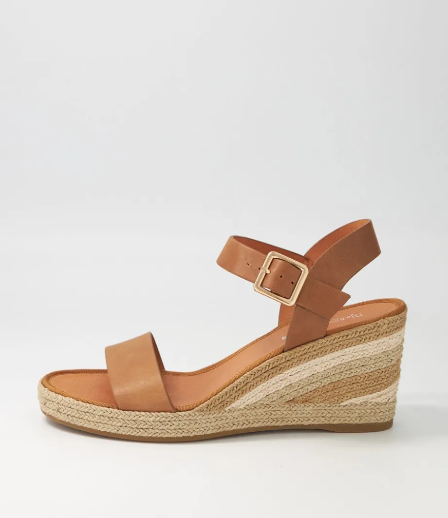 Pakko Tan Natural Multi Leather Espadrilles