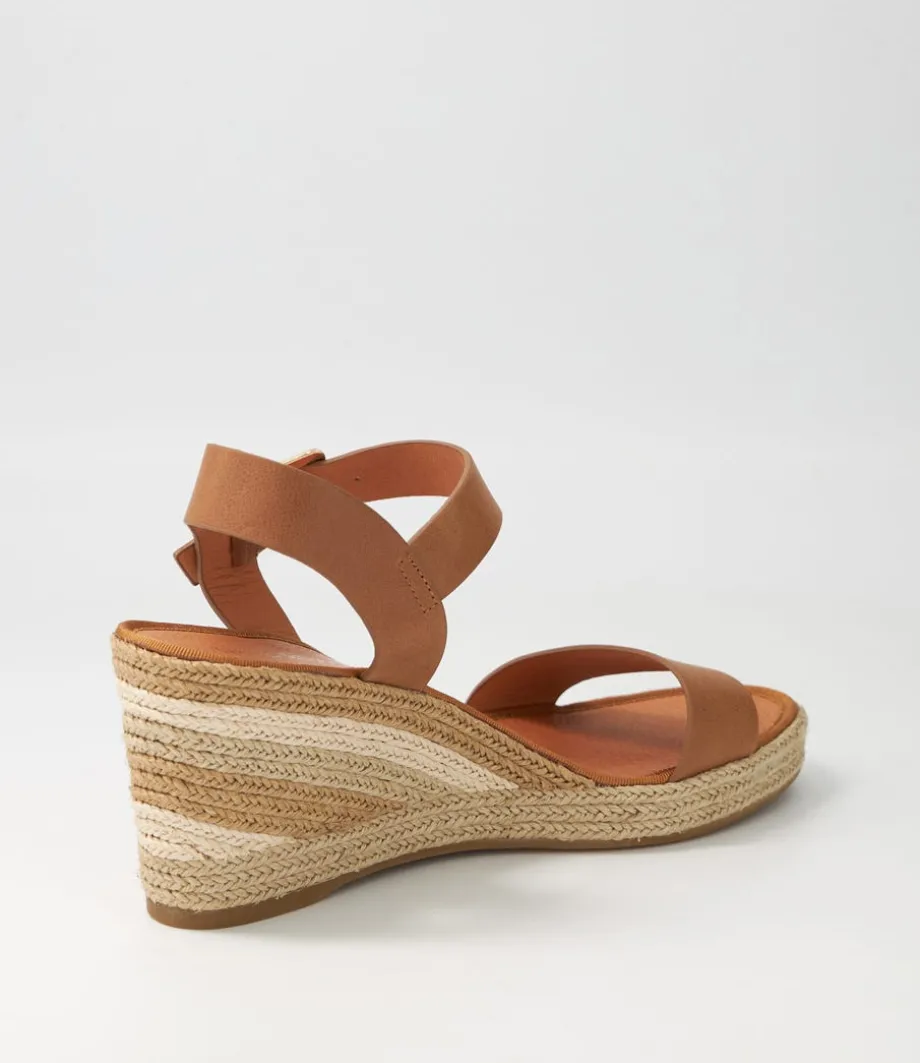 Pakko Tan Natural Multi Leather Espadrilles