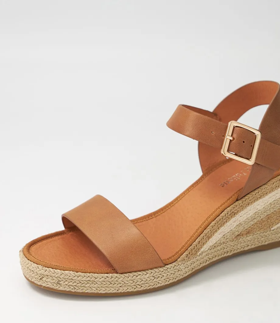 Pakko Tan Natural Multi Leather Espadrilles