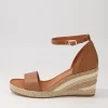 Palyssa Tan Natural Multi Leather Espadrilles