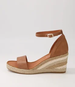 Palyssa Tan Natural Multi Leather Espadrilles