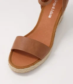 Palyssa Tan Natural Multi Leather Espadrilles