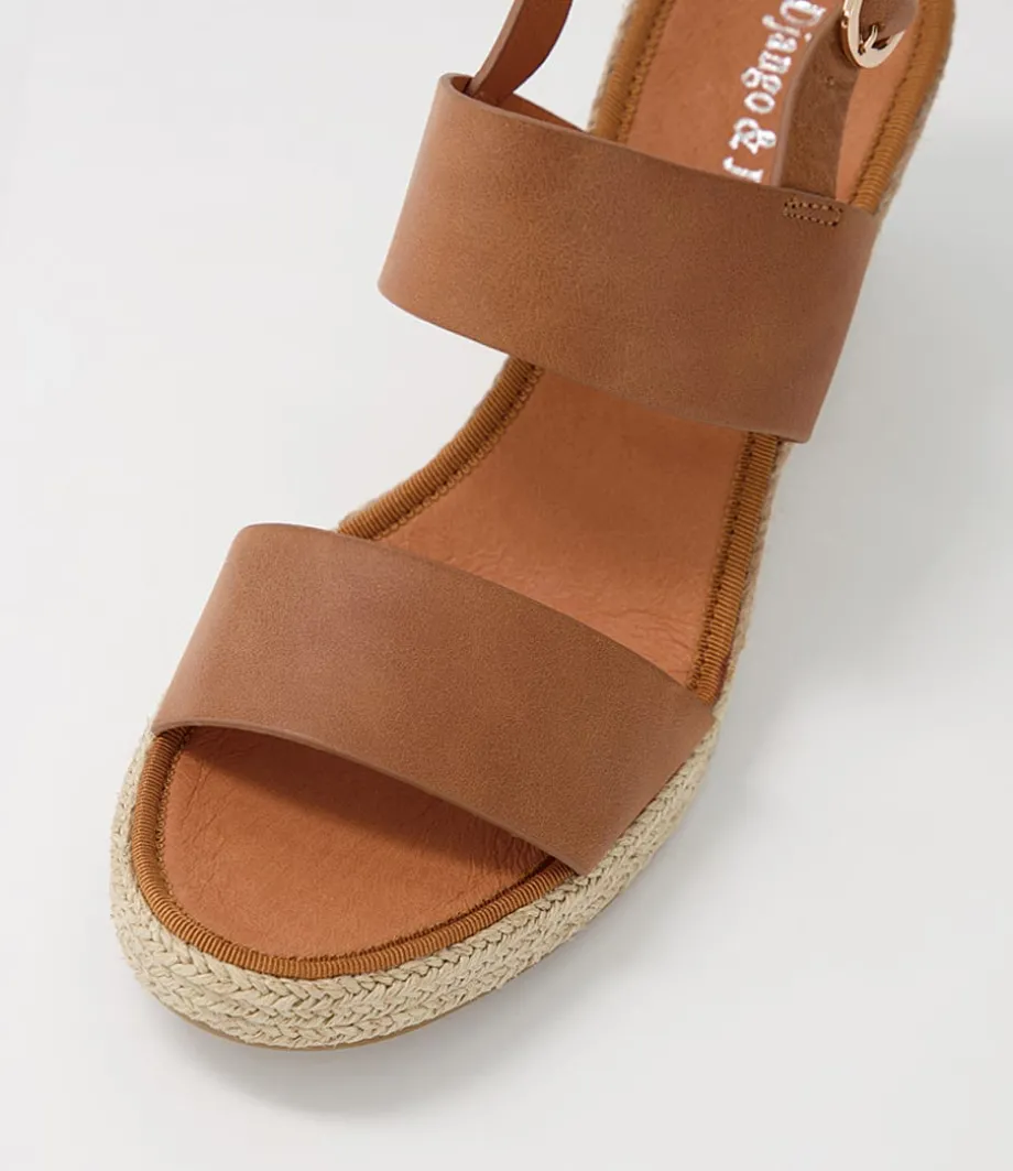 Pama Tan Natural Multi Leather Espadrilles