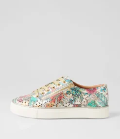 Pandoe Xf Spring Garden Leather Sneakers