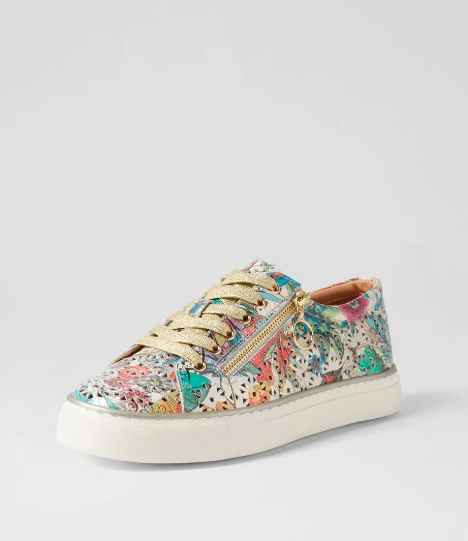 Pandoe Xf Spring Garden Leather Sneakers