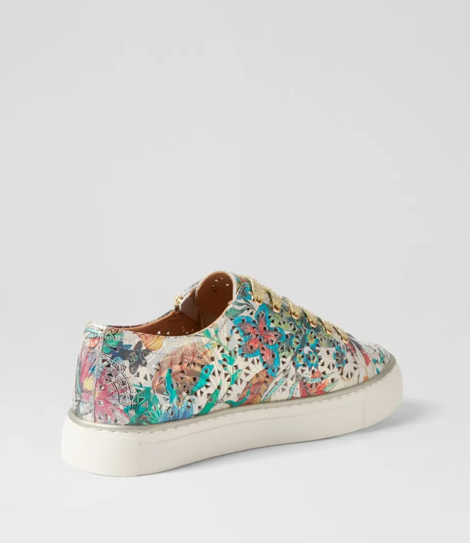 Pandoe Xf Spring Garden Leather Sneakers