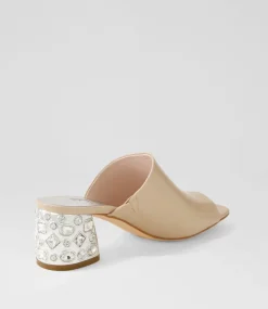 Pansie Cafe Patent Leather Mules