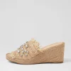 Pitchy Coffee Synthetic Raffia Espadrilles