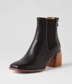 Played Black Natural Leather Chelsea Boots