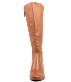 Prisone Dj Cognac Leather Stretch Smooth