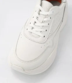 Pro Walker Premium White Leather Sneakers