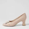 Pronda Nude Leather Heels