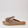 Purtna Silver Leather Espadrilles