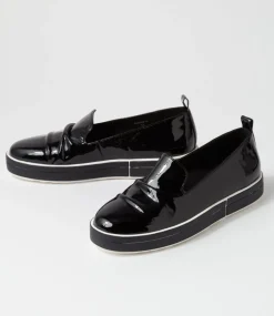 Raider W Black Patent Leather Loafers