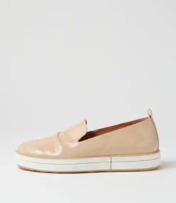 Raider W Latte Patent Leather Loafers