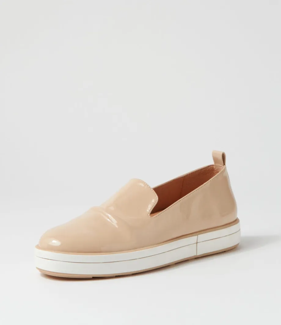 Raider W Latte Patent Leather Loafers