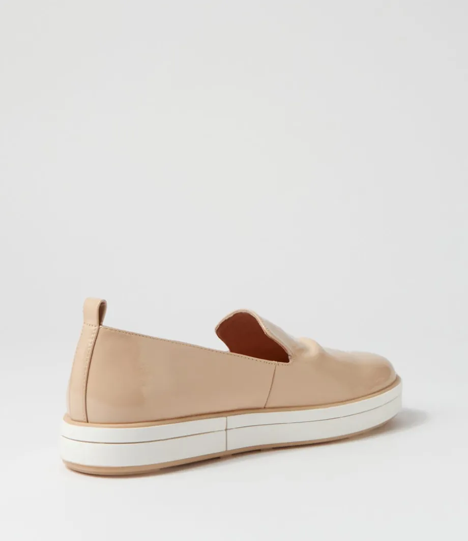 Raider W Latte Patent Leather Loafers