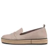 Raider W Smoke Leather Flat Shoes