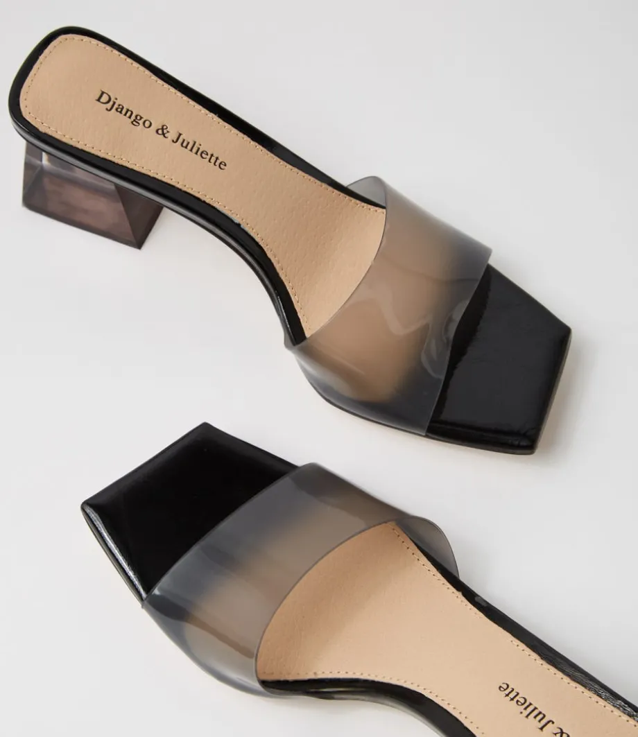Rallas Smoke Vinylite Mules