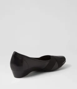 Randford Black Patent Leather Heels