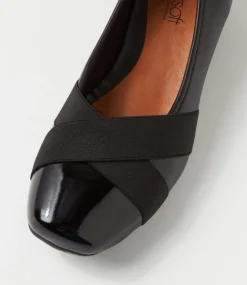 Randford Black Patent Leather Heels