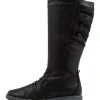 Reece Black Leather Knee High Boots