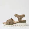 Rimini 32 Pistachio Leather Sandals
