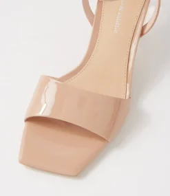 Rolo Cafe Patent Leather Sandals