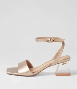 Rolo Champagne Leather Sandals